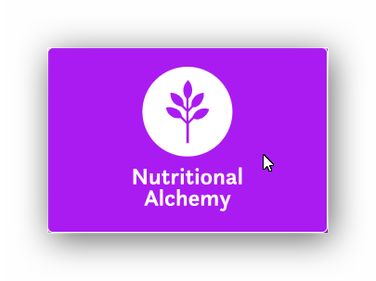 Nutritional Alchemy
